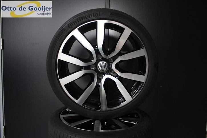 Volkswagen Golf Passat Velgen 18 Inch Zomerbanden Pirelli, Autos : Pièces & Accessoires, Pneus & Jantes, Pneus et Jantes, Pneus été