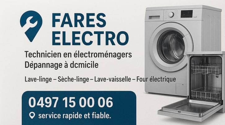 Technicien électroménager, Elektronische apparatuur, Onderdelen en Toebehoren, Zo goed als nieuw, Ophalen of Verzenden