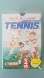 Jeu 4 Players Tennis pour Nintendo NES, Vanaf 7 jaar, Sport, Gebruikt, Ophalen of Verzenden