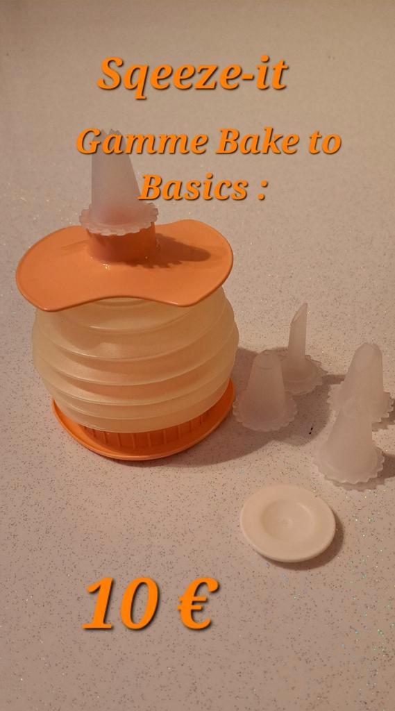 Gamme Bake to Basics ! Sqeeze-it, Huis en Inrichting, Keuken | Tupperware, Nieuw, Verzenden