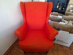 Fauteuil Strandmon rouge/ Strandmon red armchair, Huis en Inrichting, Ophalen, Gebruikt