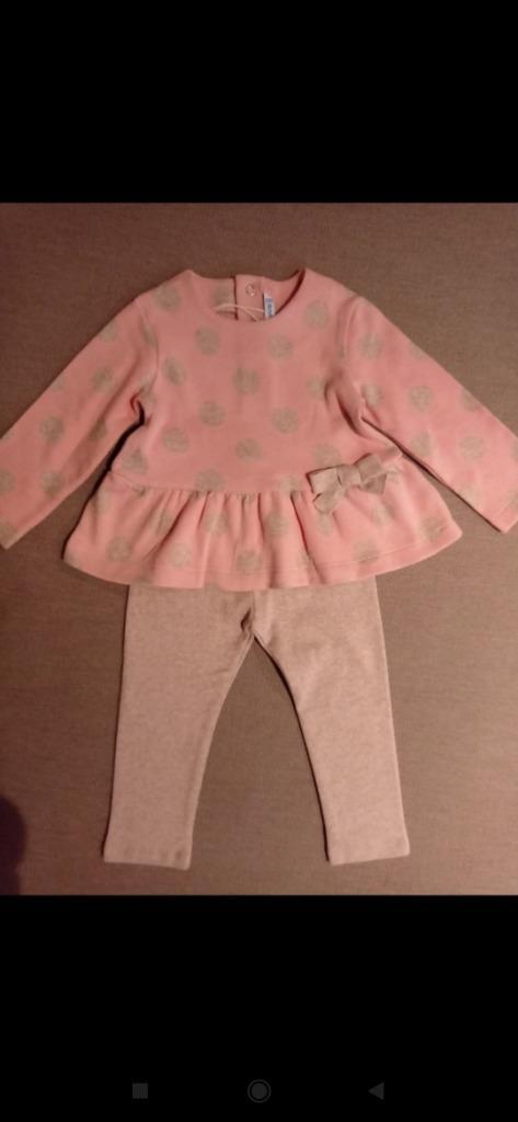 2-delige babyjacquardset van Mayoral, Kinderen en Baby's, Babykleding | Maat 86, Nieuw, Meisje, Setje, Ophalen of Verzenden