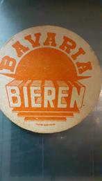 Oud bierviltje van bavaria bieren in goede staat zie foto, Comme neuf, Bavaria, Enlèvement ou Envoi