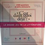 Le Grand Jeu de la Littérature, Ophalen, Nieuw, Gallimard