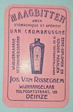 Carte à jouer Deinze — Van Risseghem Vins, Maagbitter_121, Enlèvement ou Envoi, Comme neuf, Carte(s) à jouer