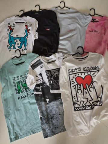 Keith Haring shirt collectie  (maat XL) beschikbaar voor biedingen