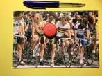 wielerfoto 1989  greg lemond  laurent fignon  pedro delgado, Sport en Fitness, Verzenden, Zo goed als nieuw