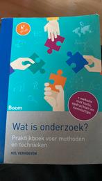 Nel Verhoeven - Wat is onderzoek?, Ophalen of Verzenden, Zo goed als nieuw, Nel Verhoeven