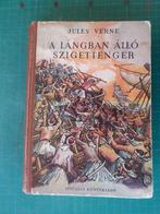 Jules Vernes - 2 livres en hongrois - 1956-1957, Livres, Aventure & Action, Enlèvement ou Envoi, Utilisé, Jules Verne