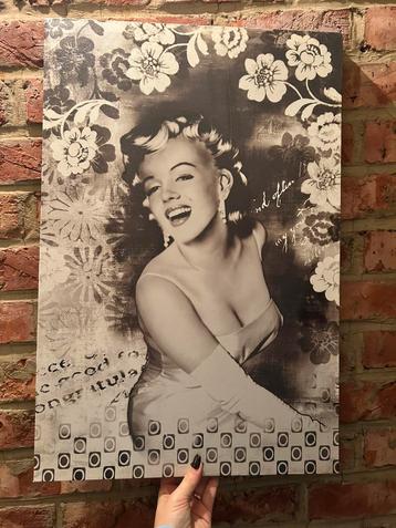 Marilyn Monroe canvas - 60x40 cm beschikbaar voor biedingen