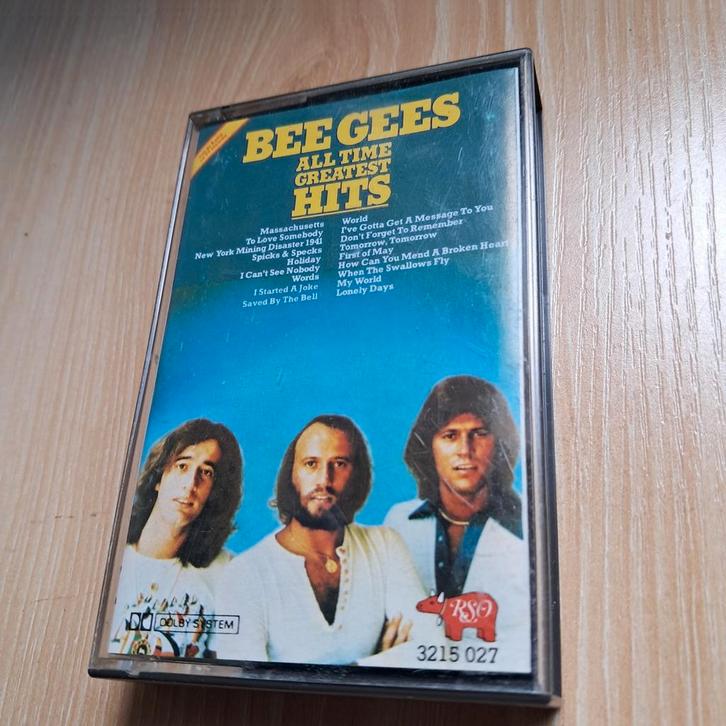 Bee Gees All time Greatest Hits cassette, Cd's en Dvd's, Cassettebandjes, Gebruikt, Ophalen of Verzenden