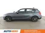 BMW 1 Serie 118 118i (bj 2018, automaat), Auto's, Gebruikt, Zwart, 136 pk, Leder