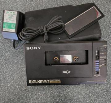 Vtg Sony Professional Walkman WM-D6C met rubberen riemen  beschikbaar voor biedingen