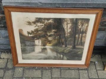gravure canal signe henri Jourdain beschikbaar voor biedingen