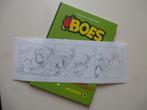 stripalbum BOES en originele strook, Boeken, Stripverhalen, Ophalen of Verzenden, Nieuw, Thijs Wilms - Will Raymakers