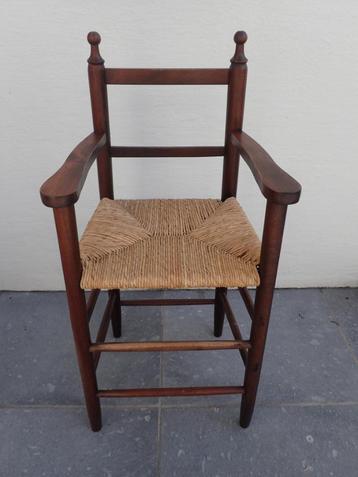 Houten kinderstoel, Kinderen en Baby's, Kinderstoelen, Ophalen, Gebruikt