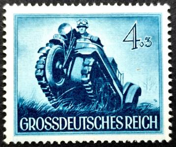 Grossdeutsches Reich: Kettenkrad 1944 POSTFRIS, Enlèvement ou Envoi, Autres périodes, Non oblitéré