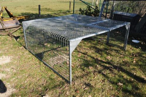 treille galvanisée 200x200x80cm, Dieren en Toebehoren, Overige Dieren-accessoires, Zo goed als nieuw, Ophalen
