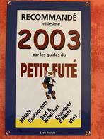 Geëmailleerde plaquette petit futé 2003 verjaardagscadeau, Ophalen of Verzenden, Gebruikt, Reclamebord
