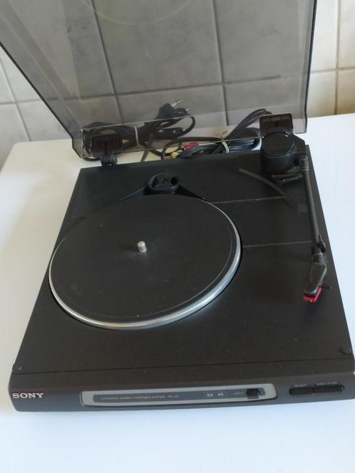 Platine vinyle Sony PS-J10, TV, Hi-fi & Vidéo, Tourne-disques, Utilisé, Tourne-disque, Sony, Enlèvement ou Envoi