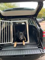 Aluminium bench voor grote hond, Dieren en Toebehoren, Ophalen, Zo goed als nieuw