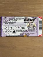Oud voetbalticket rsca anderlecht krc genk 2007 intact, Verzamelen, Ophalen of Verzenden, Zo goed als nieuw, Overige typen