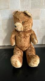 Mooie vintage bruine beer, Verzamelen, Beren en Cherished Teddies, Ophalen of Verzenden, Gebruikt, Stoffen beer, Overige merken