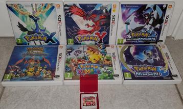 Verschillende Nintendo 3DS Pokémon games te koop.! beschikbaar voor biedingen
