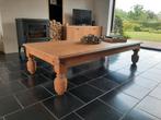 Authentieke rustieke salontafel van massief hout, Huis en Inrichting, Ophalen, 50 tot 100 cm, 150 tot 200 cm, Minder dan 50 cm