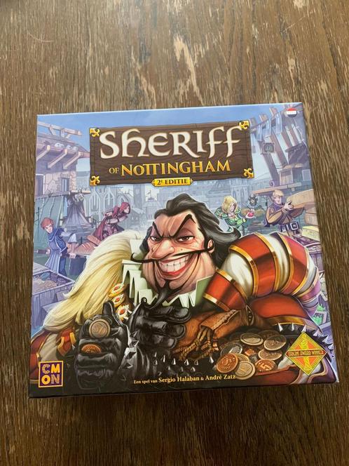 Sheriff of Nottingham bordspel (editie NL), Hobby en Vrije tijd, Gezelschapsspellen | Bordspellen, Zo goed als nieuw, Ophalen