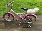 Kinderfiets 16 inch roze meisjes - decathlon btwin, Fietsen en Brommers, Fietsen | Kinderfietsjes, 16 tot 20 inch, Gebruikt, Zijwieltjes