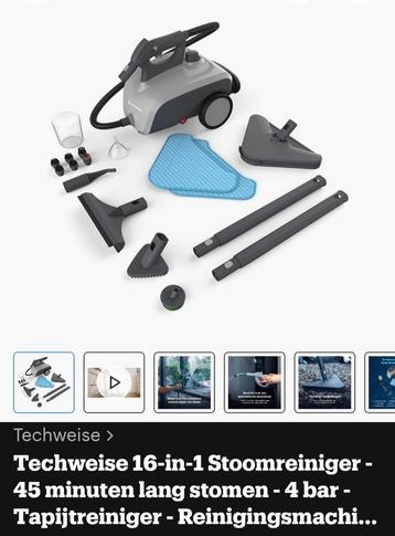 Stoomreiniger Techweise NV286  beschikbaar voor biedingen