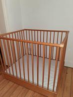 Houten babypark (2 hoogtes), Ophalen, Gebruikt