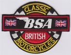 BSA Classic British motorcycles stoffen opstrijk patch emble, Motos, Accessoires | Autre, Neuf