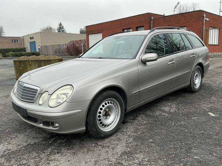 2004 Mercedes E220 CDI Personenauto, Auto's, Mercedes-Benz, Bedrijf, E-Klasse, Overige brandstoffen, Euro 3, Break, Automaat, Gebruikt
