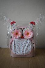 Gepersonaliseerd koffertje met pamper Uil, Ophalen of Verzenden, Nieuw, Kraamcadeau