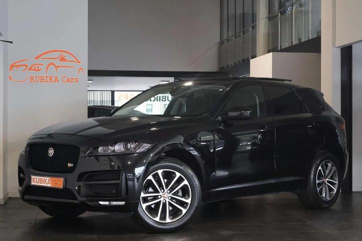 Jaguar F-Pace 20d AWD R-Sport Aut Pano Navi Cam CruiseC Gara, Auto's, Jaguar, Bedrijf, Te koop, F-Pace, ABS, Achteruitrijcamera