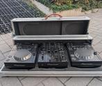 2x CDJ-350 + DJM-350 + Flightcase, Audio, Tv en Foto, Cd-spelers, Ophalen, Gebruikt, Pioneer