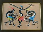 Congolese tekening/schilderij (Burundi), Ophalen
