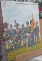 boek Grenadiers en jagers in Nederland 1599/1979militair, Schuiten en smits, Ne s'applique pas, Utilisé, Armée de terre