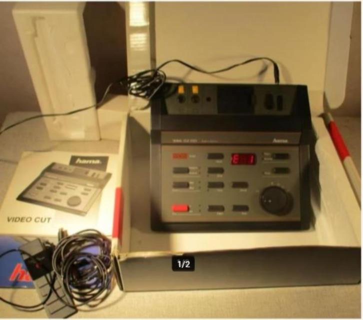 Hama Video CUT 220 Montage Apparaat voor Video 8/Hi 8/VHS, Verzamelen, Foto-apparatuur en Filmapparatuur, Overige typen, Ophalen of Verzenden