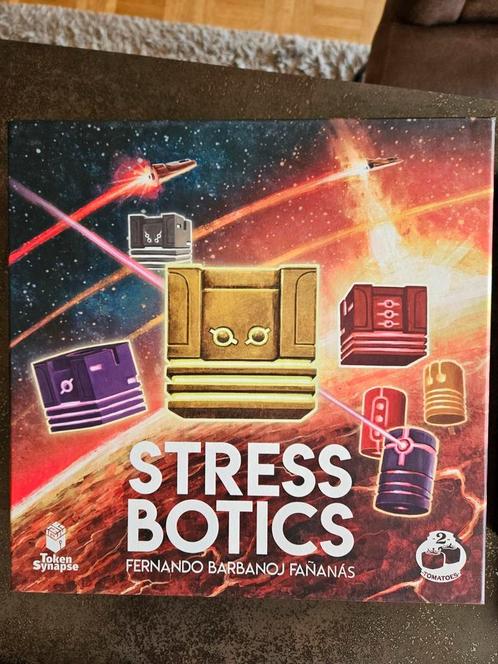Stress Botics, Hobby en Vrije tijd, Gezelschapsspellen | Bordspellen, Zo goed als nieuw, Ophalen of Verzenden