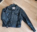 Vintage leder herenjas Gapstar lederen jas, Kleding | Heren, Ophalen, Maat 52/54 (L), Zwart, Zo goed als nieuw