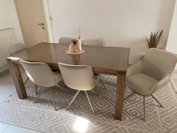 salle à manger, Enlèvement, Comme neuf, Weba, 4 à 6 chaises