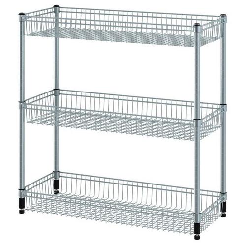 étagère ikea omar,  acier, Huis en Inrichting, Woonaccessoires | Etagères, Zo goed als nieuw, Ophalen