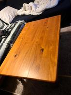 Salon tafel, Huis en Inrichting, 100 tot 150 cm, 50 tot 75 cm, Zo goed als nieuw, Grenenhout