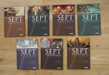 Sept, Saison deux avec coffret, BD, Delcourt beschikbaar voor biedingen