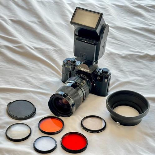 Appareil photo argentique CANON A-1 + Accessoires, Audio, Tv en Foto, Fotocamera's Analoog, Refurbished, Spiegelreflex, Canon