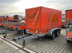 2009 Atec EB2 2-1 Dubbelas huif aanhangwagen, Auto diversen, Aanhangers en Bagagewagens, Gebruikt