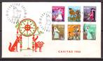 Postrzegels : Diverse FDC's met thema, Postzegels en Munten, Overige thema's, Ophalen of Verzenden, Gestempeld